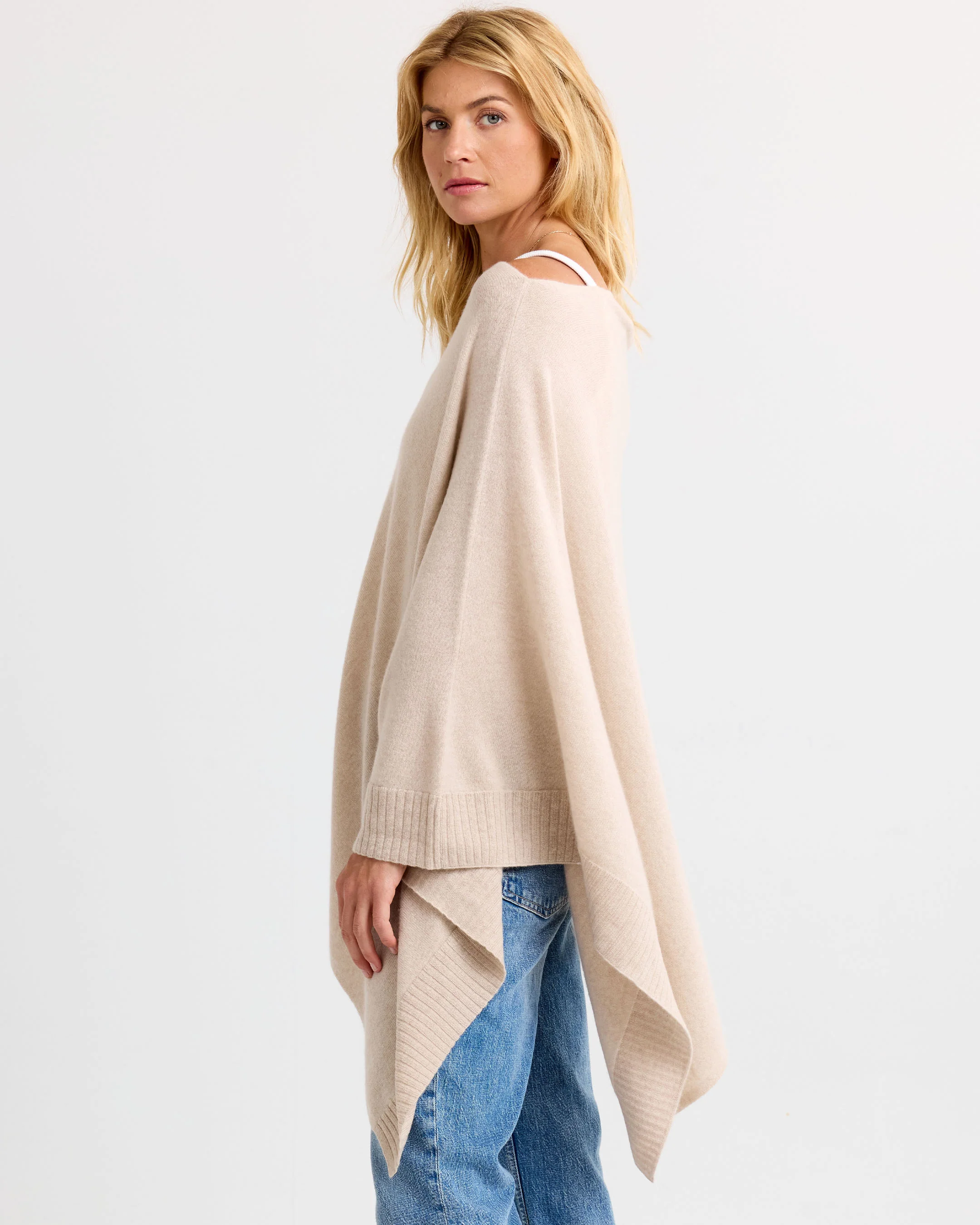 Cashmere Poncho - Image 3