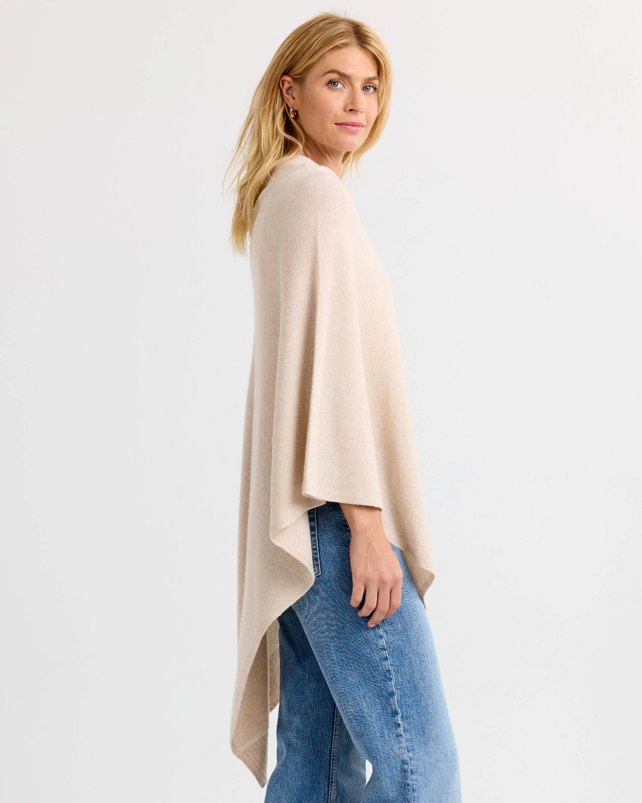 Cashmere Poncho - Image 4