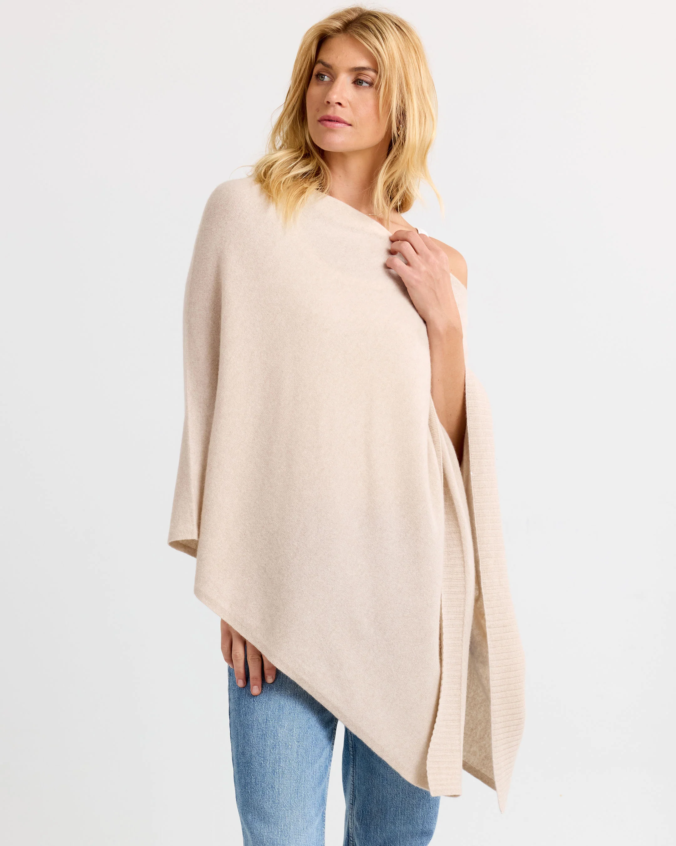 Cashmere Poncho - Image 5