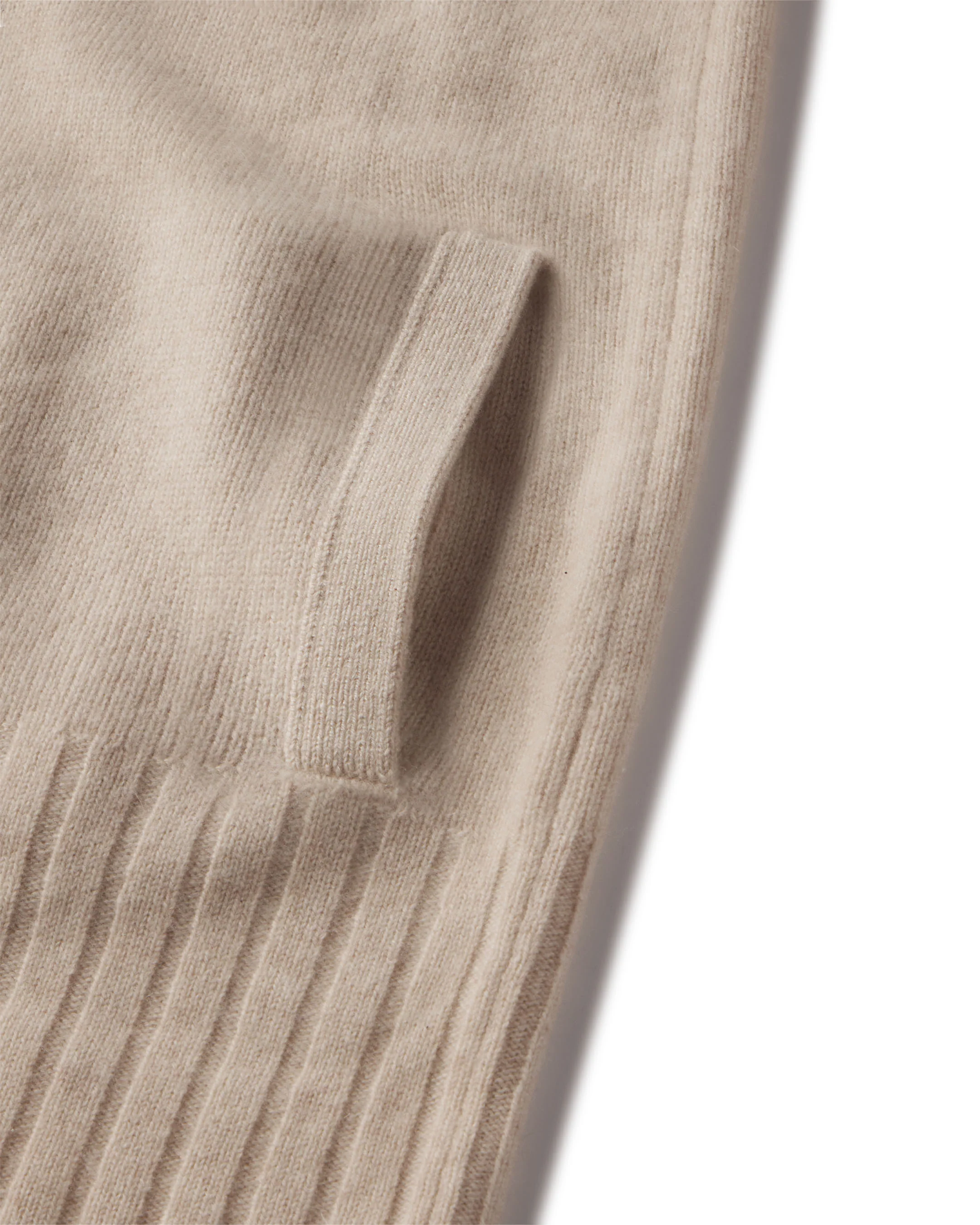 Cashmere Zip Up Cardigan - Image 10