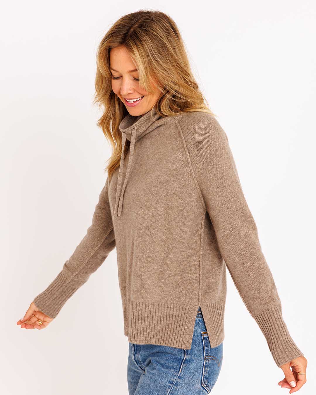 Cashmere Drawstring Funnel - Image 6