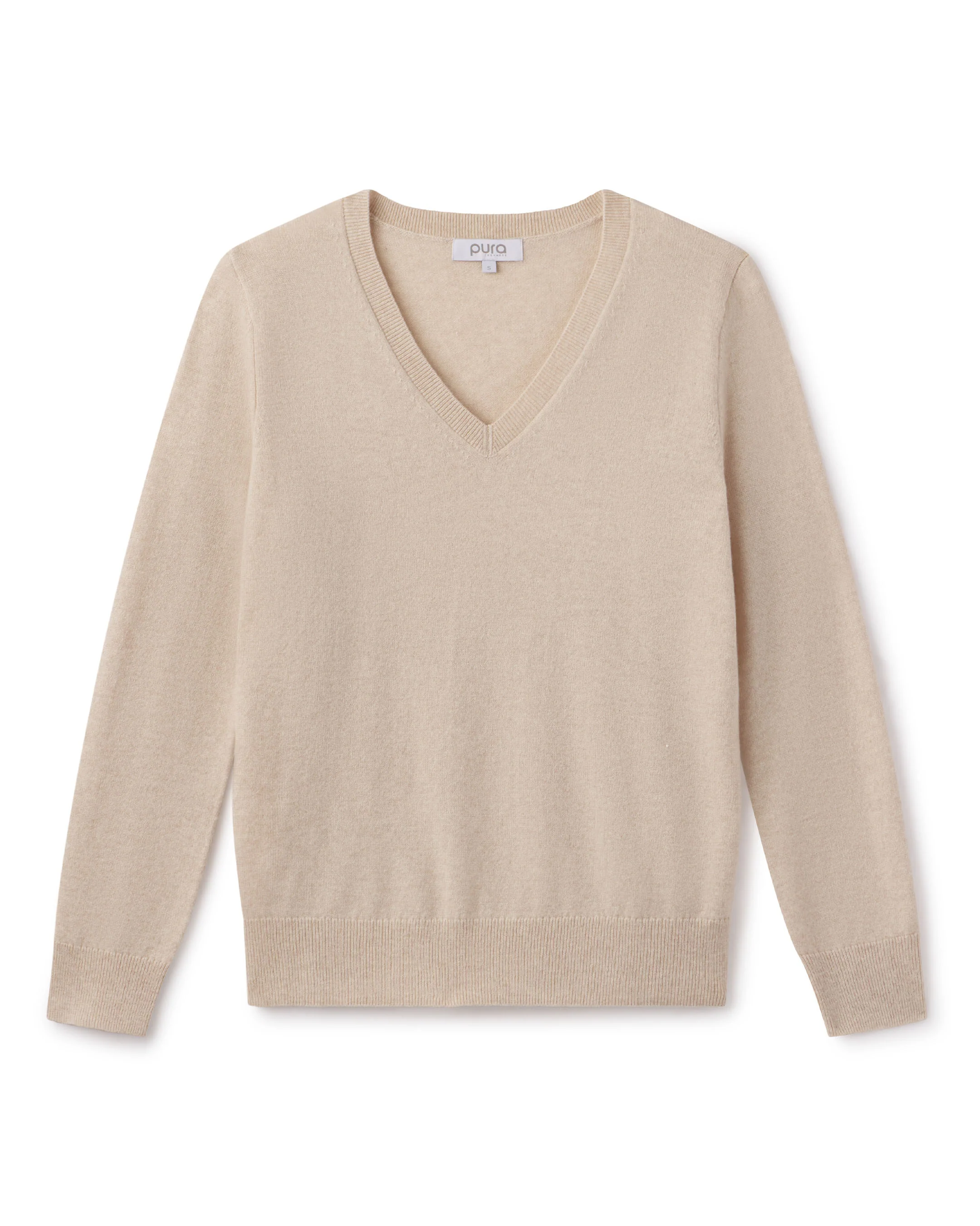 Essential Cashmere V-Neck - Image 5