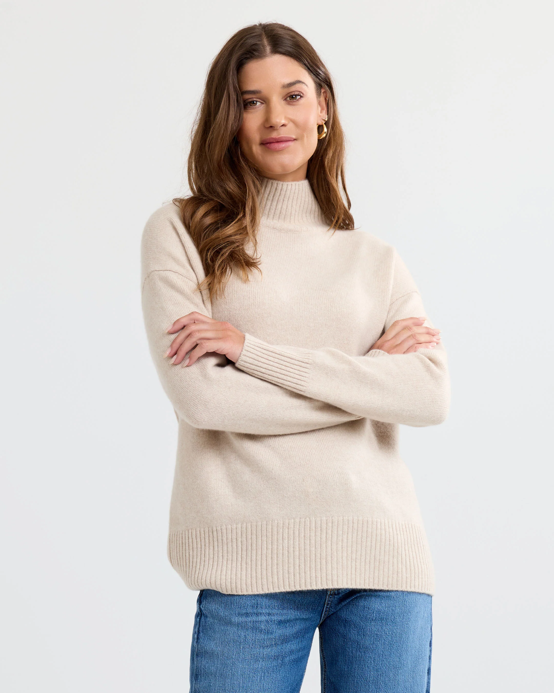 Oversized Cashmere Pullover - Image 5