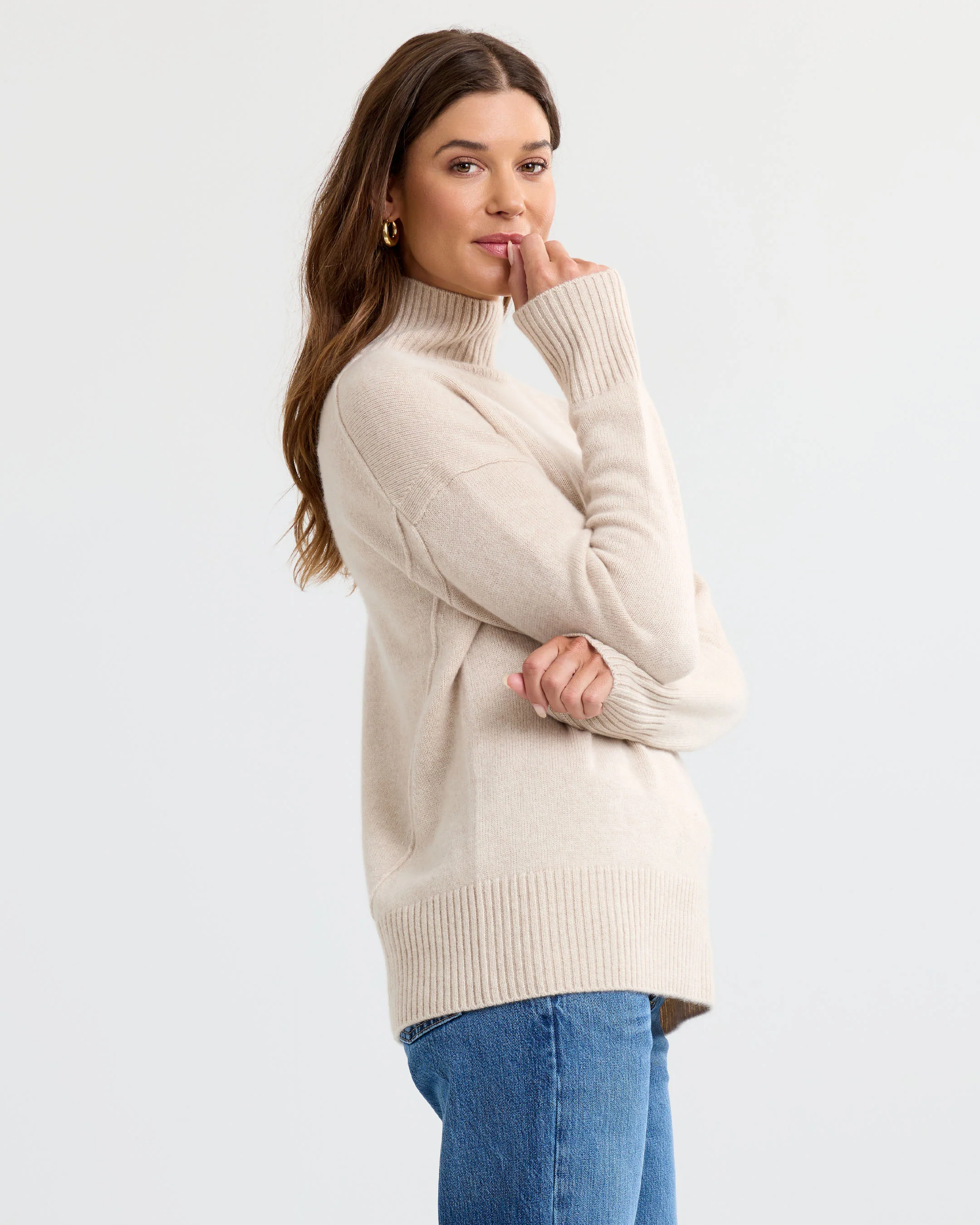 Oversized Cashmere Pullover - Image 6